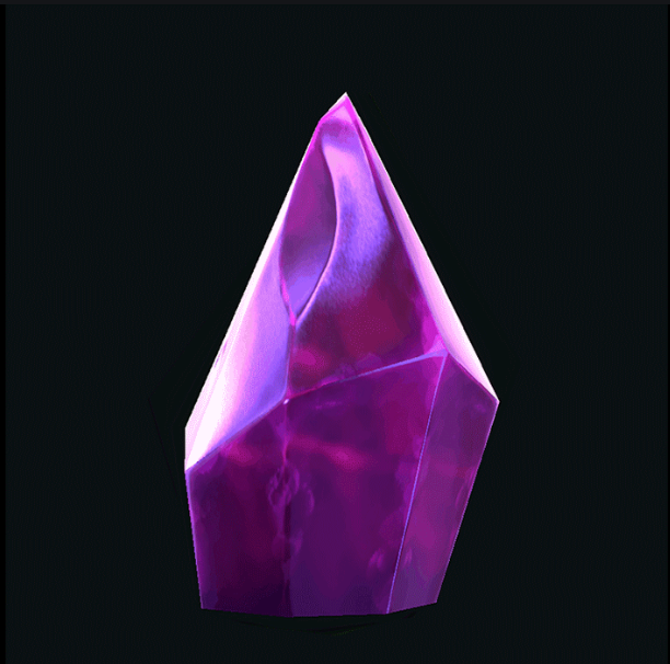 purple crystal